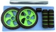 Ролик для пресса двойной Newt FitGo Зеленый (NE-F-003) - изображение 3