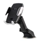Автотримач із бездротовою зарядкою Wireless Car Charger Holder WK WP-U44-black - зображення 1