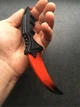 Деревянный нож из КС ГО Керамбит Волны Рубин Игрушечный нож из дерева CS:GO Karambit Doppler Ruby 11004 - изображение 3