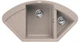 Кухонная Мойка Elleci Easy Corner Avena 51 Бежевый - изображение 1