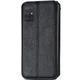Кожаный чехол-книжка GETMAN Cubic (PU) для Samsung Galaxy A51 Черный - изображение 3