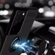 TPU чехол Deen ColorRing під магнітний тримач (opp) для Samsung Galaxy S21 Ultra Чорний / Чорний - зображення 4