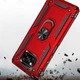 Ударопрочный чехол Serge Ring for Magnet для Xiaomi Poco X3 NFC / Poco X3 Pro Красный Без бренда - изображение 7