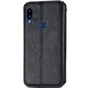 Кожаный чехол-книжка GETMAN Cubic (PU) для Samsung Galaxy A10s Черный - изображение 2