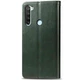 Кожаный чехол-книжка GETMAN Gallant (PU) для Xiaomi Redmi Note 8T Зеленый - изображение 2