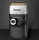 Электробритва для сухого бритья с триммером Kemei Km-2026 Черная (Km-2026) - изображение 6