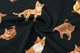 Ткань Жаккард трикотаж "Серена" фауна черный пог. м. (10665) - изображение 2