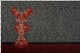 Ткань Трикотаж Неопрен узоры бордовый пог. м. (8980) - изображение 3