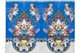 Ткань Трикотаж Микромасло цветы электрик пог. м. (6698) - изображение 3