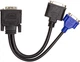 Переходник PowerPlant DVI-I (M) - DVI-D (F) + VGA (F) 0.3 м (CA912551) - изображение 2