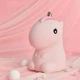 Ночник детский силиконовый Losso - Единорог розовый - изображение 3