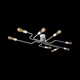Светильник потолочный 100lamp Loft Е-27 металл, белый (NL 13060/8W spider) - изображение 2