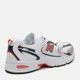 Мужские кроссовки New Balance 530 MR530UIX 46.5 (13) 31 см Белые с красным (195173205588) - изображение 4