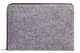 Чехол для ноутбука Gmakin для Macbook Air/Pro 13,3 светло-серый, на молнии (GM67) - изображение 4