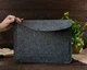 Чехол для ноутбука Gmakin для Macbook Pro 13 New темно-серый, на кнопке (GM62-13New) - изображение 11