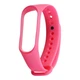 Силіконовий ремінець для фітнес браслетів Xiaomi Mi Band 3/4, Silicone, Pink, зі зручною застібкою, на фітнес трекер та смарт годинник, ArmorStandart (ARM51836) - зображення 1