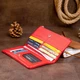 Женский кожаный кошелек ST Leather 19202 Красный - изображение 7