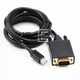 Кабель Ewell Mini DisplayPort to VGA M/M, 3.0 метри, чорний (EW716) - зображення 1