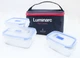 Набір контейнерів Luminarc Pure Box Active 3 шт. + термосумка (P8002) - зображення 1