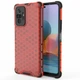 Защитный чехол Deexe Honeycomb Series для Xiaomi Redmi Note 10 Pro - Red - изображение 1