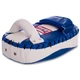 Макивара прямая кожаная тай-пэд Twins Special 6635 размер 18x31x7см Blue-White - изображение 3