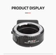 Адаптер Viltrox NF-M1 для объектива F-mount на байонет Micro 4/3 (Nikon F - Micro 4/3) (Olympus, Panasonic) - изображение 6