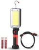 Аккумуляторный фонарь ZJ-8859 COB с магнитом и крючком для подвешивания (7636) - изображение 1