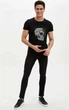 Футболка Defacto с черепом на груди Nothing L Черная (DeF T-shirt -7007-0) - изображение 2