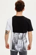 Футболка Defacto The city that knows how Brooklyn XL Чорно-біла (DeF T-shirt -7024-3) - зображення 5