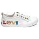 Кеды для девочки Levi's Kids BETTY RAINBOW VBET0004T 0061 белый 39 - изображение 1
