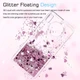 Чехол накладка + защитная пленка LeYi Case Glitter Liquid Quicksand Flow Luxury для Huawei Mate 30 Pro Rose Gold - изображение 4