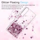Чехол накладка + защитная пленка LeYi Case Glitter Liquid Quicksand Flow Luxury для Sony Xperia 10 II Rose Gold - изображение 5