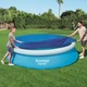 Тент-чохол для каркасних басейнів Intex 28012 тарпаулін Синій 244 см - зображення 4