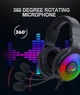 Навушники REDRAGON Pandora H350 RGB з підсвічуванням дротові зі з'ємним мікрофоном (sv0401) - зображення 2