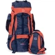Рюкзак-трансформер безкаркасний 2в1 COLOR LIFE V-95л blue-red 159 - зображення 1