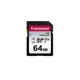 Карта памяти Transcend SDXC 64GB UHS-I U3 V30 A2 (TS64GSDC330S) - изображение 1