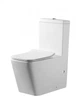Унитаз-компакт DUSEL IVIA DTPT10210330R с бачком и сиденьем Soft Close дюропласт - изображение 1