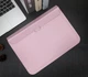 Чехол конверт для ноутбука или планшета из Эко-кожи DDC для Macbook Air Pro 13"-14" Розовый (DDC206) - изображение 7