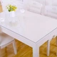 Мягкое стекло Силиконовая защитная скатерть для мебели Soft Glass 1.2х1.0 м (толщина 1.5мм) Прозрачная - изображение 11