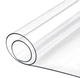 Мягкое стекло Силиконовая защитная скатерть для мебели Soft Glass 1.3х1.0 м (толщина 1.5мм) Прозрачная - изображение 1