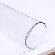 Мягкое стекло Силиконовая защитная скатерть для мебели Soft Glass 1.6х1.0 м (толщина 1.5мм) Прозрачная - изображение 4
