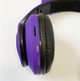 Бездротові Bluetooth-навушники CXT-B39 Cat Ear з вушками і LED підсвічуванням Фіолетовий - зображення 3