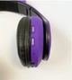 Бездротові Bluetooth-навушники CXT-B39 Cat Ear з вушками і LED підсвічуванням Фіолетовий - зображення 4