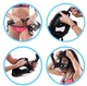 Маска для снорклинга и подводного плавания (дайвинга) Tribord Easy breath Размер S-M (Черный) - изображение 7