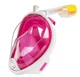 Маска для снорклинга и подводного плавания (дайвинга) Tribord Easy breath Размер L-XL (Розовый) - изображение 8