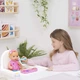 Интерактивная кукла Spin Master Luvabella Mealtime Magic Mia Лувабелла Реалистичная Миа (6056264) - изображение 7