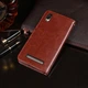Чехол Idewei для Doogee X90 книжка кожа PU с визитницей коричневый - изображение 2