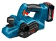 Рубанок аккумуляторный Bosch Professional GHO 18 V-LI + з/у GAL 18V-40 + 2 акб GBA 18V 5 Ah + чемодан L-boxx (06015A0303) - изображение 2
