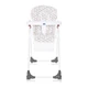 Детский стульчик для кормления Lorelli Dulce Grey Net (столик-поднос, корзина для вещей) - изображение 2