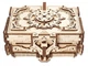Деревянный 3Д пазл Ugears Антикварная шкатулка (70089) (4820184121003) - изображение 1